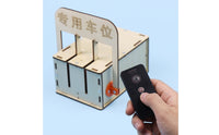 STEM Wireless Control Model Kit Buildable Parking Lock Model 3D Toy Laser-Cut for Children, Science Fair, Classroom