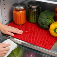 Refrigerator Freezer Shelf Liner Mat Non-Slip Drain Pad for Cold Storage Display Cabinets