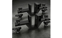 2 Pieces Door Panel Carrier Heavy-Duty Door Installation Cart Labor-Saving Panel Handling Tool for Carpenters, Home Improvement Enthusiasts, Workshop