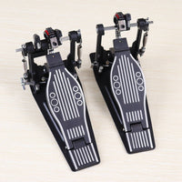 Double Bass Drum Pedal Featuring a Drive Shaft Adjustable Drive Shaft Hardware for Drummers