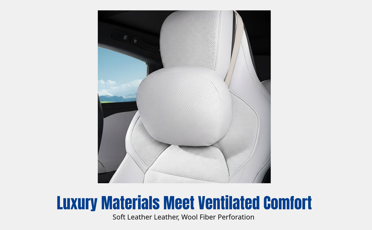 Headrest Support, Compatible with Xiaomi SU7 YU7, Original Color, Aviation Design, Neck and Waist Support