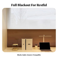Day and Night Honeycomb Shade Drill Installation Electric Insulated Window Covering Privacy Protection Blackout Cellular Shade for Bedroom, Office
