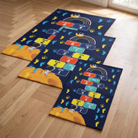 Kids Hopscotch Hand-Foot Coordination Play Mat Sensory Training Game for Indoor/Outdoor Fun