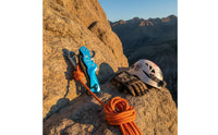 Single Plate Descender Portable Aluminum Alloy Descender Multiple Secure Mechanisms Single Plate Rappel Device for Arborists, Climbers