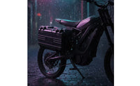 Waterproof Motorcycle Side Box Quick-Release Motorcycle Side Case Rugged Hard Case with Mounting Bracket Security Lock for Motorcyclists