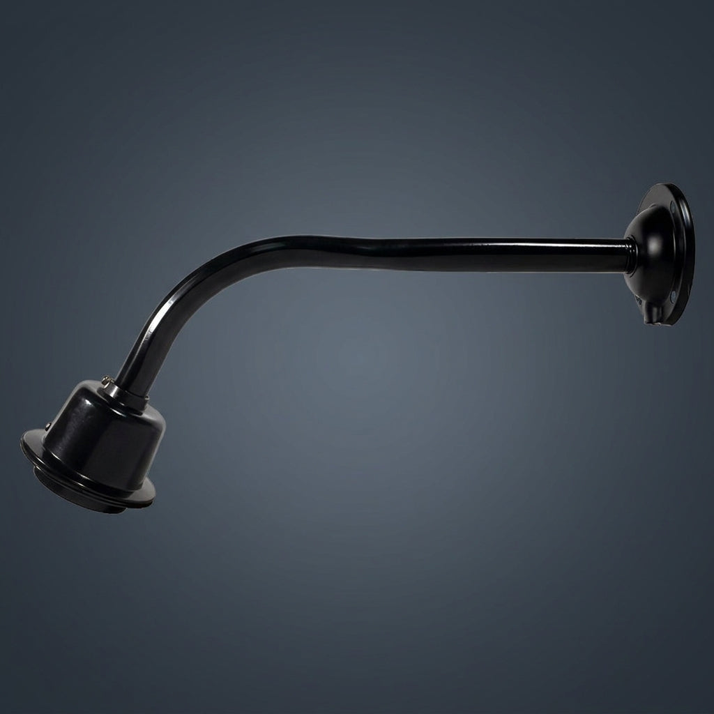Outdoor Light with Heavy Duty Metal Bracket for Outdoor Lighting, Waterproof Lamp Pole with Screw Fixing for 220V Shop Sign, Wall Mount E27