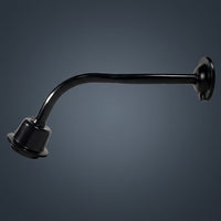 Outdoor Light with Heavy Duty Metal Bracket for Outdoor Lighting, Waterproof Lamp Pole with Screw Fixing for 220V Shop Sign, Wall Mount E27
