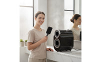 Hair Brush Cleaner with Steam Based Mechanism Fast Electrically Powered Hair Brush Cleaner Compact Appliance for Salons