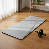 Shock Absorbing Ab Workout Mat Non-Slip Sit up Mat Padded Abdominal Exercise Pad Portable for Men, Gym