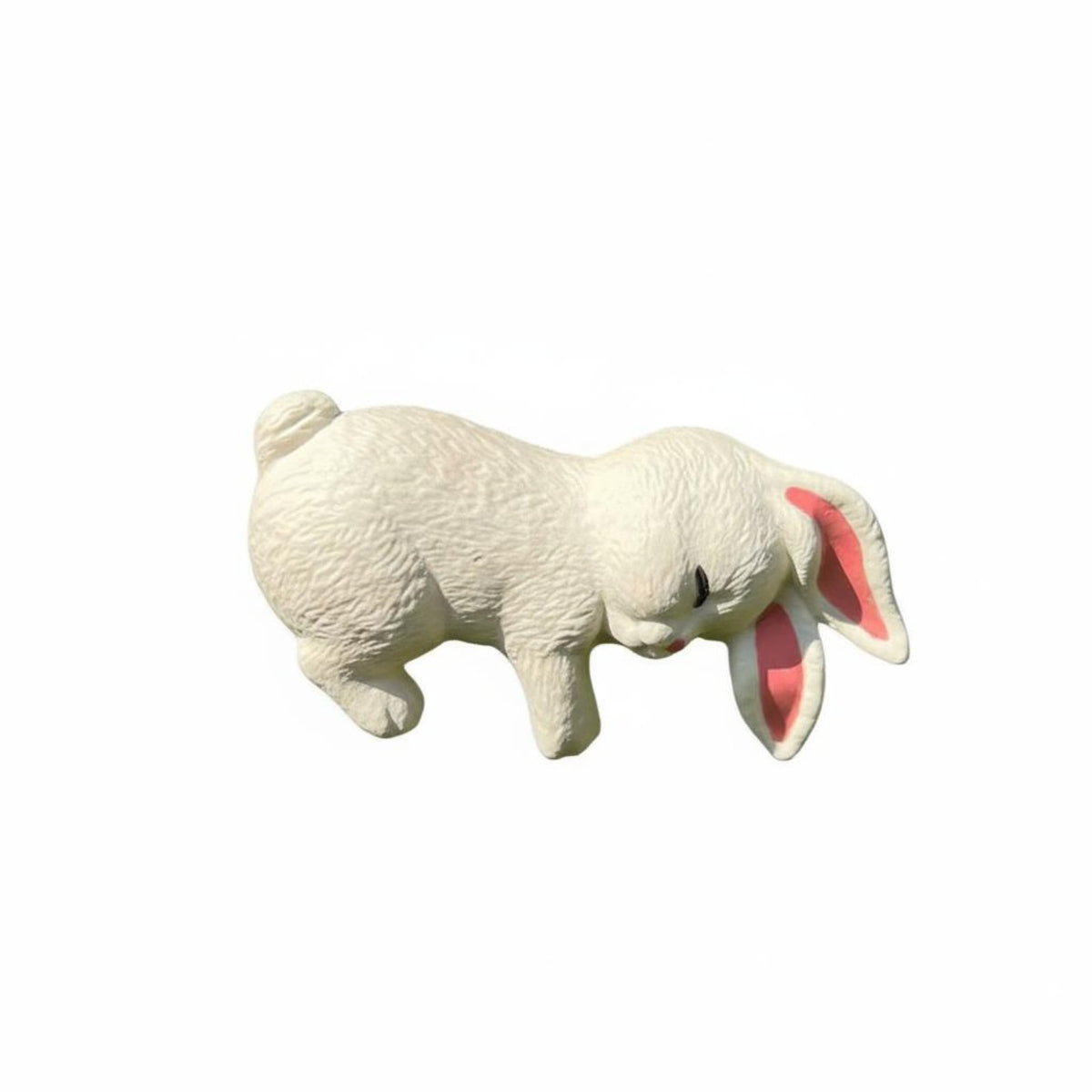 Compact Size Sleepy Bunny Dashboard Figure Great Gift Idea Mini Bunny Car Doll Car Dashboard Creature Figure for Center Console, Office Desk