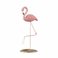 Elegant Resin Flamingo Ornament Sophisticated Look Resin Flamingo Figurine Instagrammable for Women, Girls, Living Room, Desktop, Bookshelf