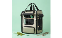 Bird Carrier with Perch Ventilated Bird Backpack Lightweight Parrot Carrier Bag for Care Appointments Visits