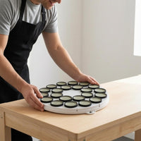 Wool Rings 22-Ball Baffle Plate Water-Resistant Snooker Ball Washer Plate Tab Rim Machine Part White