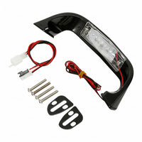 LED Rear Assembly Clear Lens Motorcycle Rear Lamp Assembly Wired Leads Motorcycle
