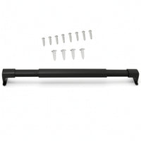 RV Door Handle Matte Black RV Grab Handle Entry Door Assist Bar Sturdy Recreational Vehicle Grab Bar Impact-Resistant