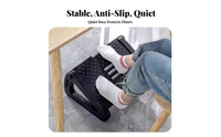 6-Level Adjustment Adjustable Under-Desk Footrest Non-Slip Surface Tilting Foot surface Massage Texture Leg Support scuff-proofResistant Feet for Children, Students, Office Workers, Study Room, Workstation, Home