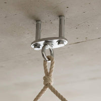 Exercise Hammock Ceiling Mount Overhead Swing Hanger Ceiling Hook Anchor for Outdoor