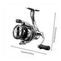 Rotating Reel Smooth Drag   Lure Fishing Reel 5+1 Bearings