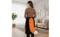 Faux Fiber Canine Ears and Tail Set Soft Canine Ears and Tail Soft Accessory Furry for Cosplayers