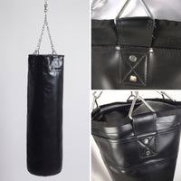Hanging Punching Bag Empty Fillable Punching Bag Unfilled Equipment for Strikers, Fighting Discipline Practitioners Artists, Home Gym, Garage