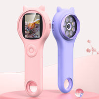 500x Magnification Kids Microscope Handheld Microscope with Screen 2MP Electronics Compact for Students, Home Learning