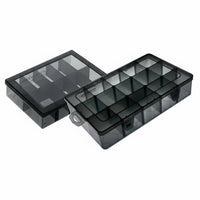 Multi-Compartment Carrying Case Stackable Parts Organizer Removable Dividers