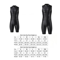 Smoothskin Shorty Wetsuit with Front Zipper Thermal Wetsuit with Front Zipper Lightweight Swimwear Comfortable for Open Water Swimming, Surfing