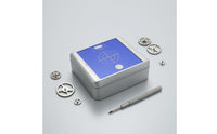Compact Watch Tool Demagnetizer Rectangular Watch Demagnetizer Blue Top Magnetism Remover Corded