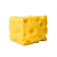 Slow Rebound Squishy Cheese Toy Yellow Swiss Cheese Squishy Molded Holes Rounded Edges
