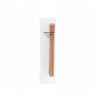 10 Pieces Cuttable to Size Wooden Candle Wicks Stable Flame Crackling Wood Wicks Polished Burr-Burrless Natural Wood Wick Set for Crafters, Beginners Candles, Home Crafting