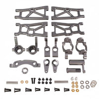 1/10 Scale Desert Crawler Parts Set Construction RC Car Metal Upgrade Kit Easy Installation RC Car Damping System Part