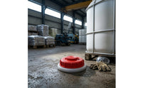 Tote Lid with Seal Gasket 163mm   Lid with Sealing Gasket Replacement for Industrial Workers