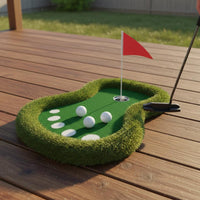 Aquatic Putting Game Enjoyable Aquatic Golf Game Realistic Turf Feel Sports Toy