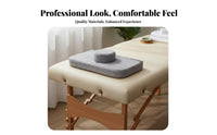 Anti-Collapse Design Rectangular Massage Head Pillow Soft and Comfortable Massage Table Headrest Ergonomic for Spa Clients, Home Users, Spas