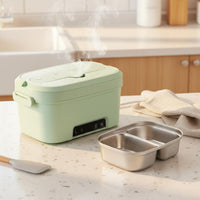 Cordless Heated Lunch Box Heating Portable Lunch Box Keep Warm Food Warmer for Commuters, Office Workers, Outdoor, Travel, Fishing