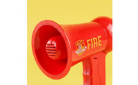LED Lights Sound and Light Megaphone Siren Mode Toy Megaphone Handheld Design Children's Loudspeaker Toy Easy to Use for 3+, Role Play, School Performance, Party