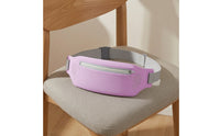 Compact Running Waist Bag Slim Athletic Waist Pack Contoured Shape Phone Holder Belt No Jiggle for Runners