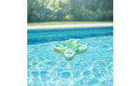 Underarm Swim Collar Adjustable Inflatable Baby Buoyant Collar with Toys Baby Pool Buoyant Collar Stable Infant Swim Instructor