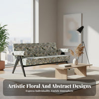 Mid-CenturyMid-Century-era modern Design Wood Frame Armchair designer-inspired Accent Chair Vintage Look Indoor Seating Light Luxury for Interior Designers, Homeowners, Office Managers, Living Room, Balcony, Lounge, Bedroom