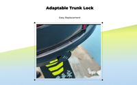 Universal Metal Trunk Lock Cylinder for Secure Storage