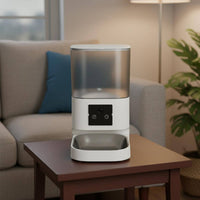 Intelligent Pet Feeder with Camera Scheduled & Remote Feeding Automatic Food Dispenser with Video Anti-Clog System Automatic Pet Feeder Camera