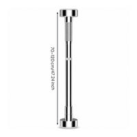 Undermount Sink Support Rod No-Drill Telescopic Sink Support Hardware Stainless Steel Adjustable for Homeowners, Kitchen