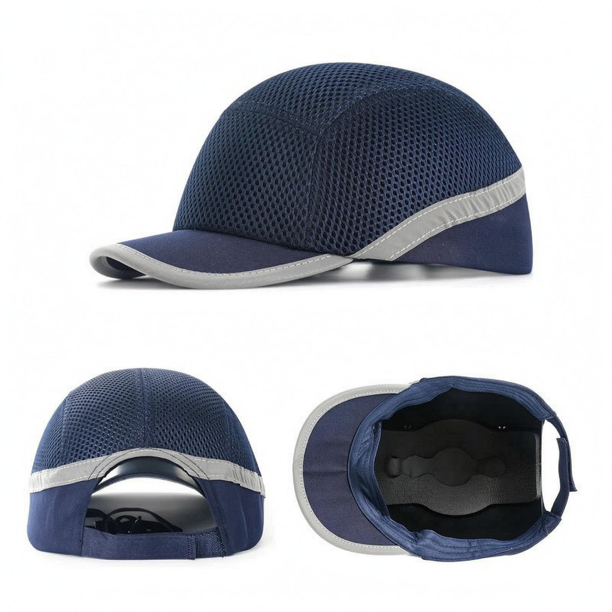 Impact Protection Safety Baseball Cap Breathable Mesh Baseball Cap Lightweight for Outdoor