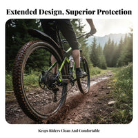 2 Pieces Mountain Bike Mudguards Rainproof Mountain Bike Mudguard Set Cycle Mudguard Set Long-Lasting Cycle Spray Guard
