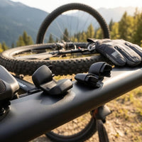 2 Pieces Matched Pair Bike Rack End Plug ABS Plastic Roof Rack End Plug Black Curved Cap Piece Molded