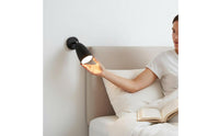 Modern Minimalist Adjustable Bedside Wall Light Area Saving Extendable Wall Reading Light Gold Finish for Readers, Bedroom, Study