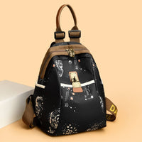 Casual Backpack Lightweight Backpack with Side Pockets Tear-Resistant Daypack for Commuters, Moms, Travel