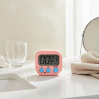 Cooking Stopwatch Magnetic Kitchen Timer Electronic Countdown Clock Large Screen Digital Display Easy Control Loud Alert Suitable for Daily Tasks Student Study Home Cooking Baking Beauty Treatments