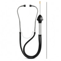 Flexible Hose Auto Cylinder Stethoscope Metal Ear Tubes Engine Stethoscope Handheld Car Noise Diagnostic Tool Repair Use for Mechanics