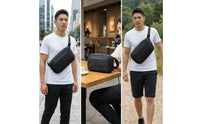 Sling Bag Adjustable Chest Pack Lightweight for Travelers